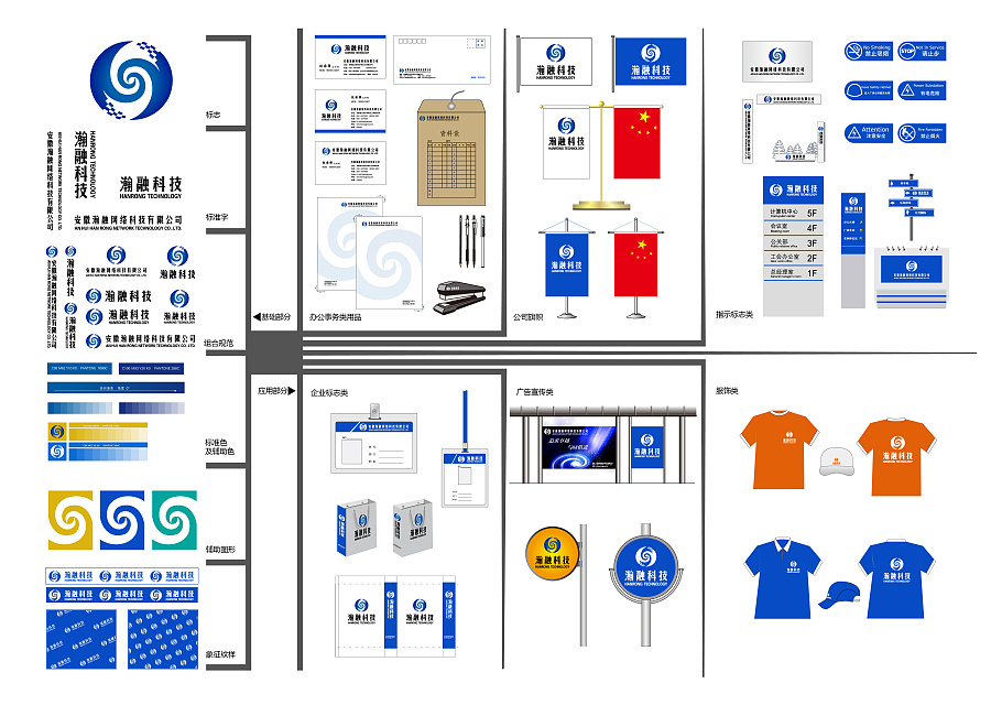 安徽瀚融网络科技VI树 以SpringMr原创设计塑造企业形象新维度